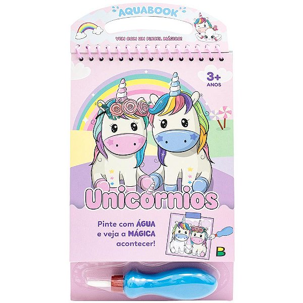 Livro Aquabook: Unicórnio