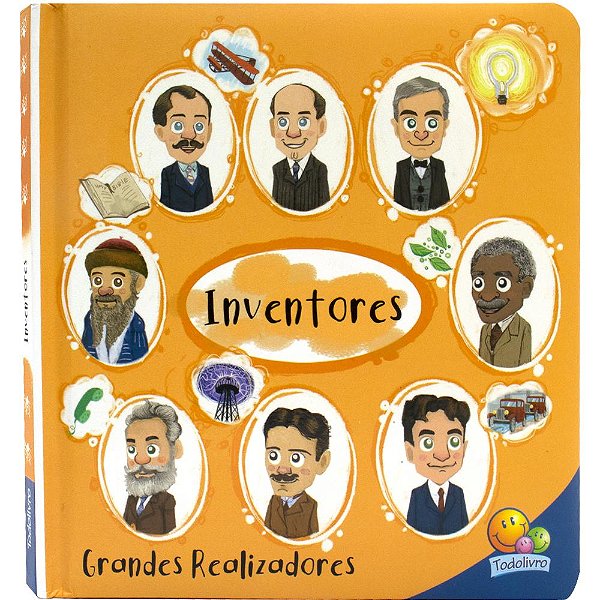 Livro Grandes Realizadores: Inventores