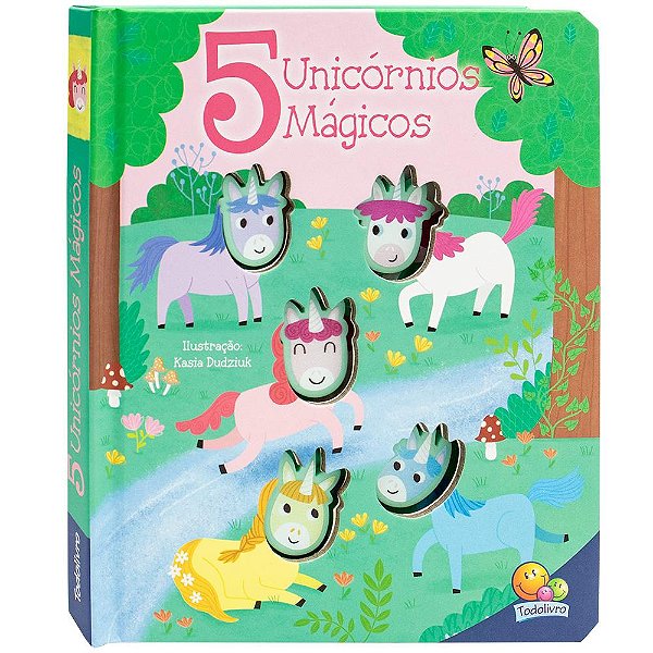 Livro Amiguinhos de Silicone - Toque e Sinta: 5 Unicórnio...