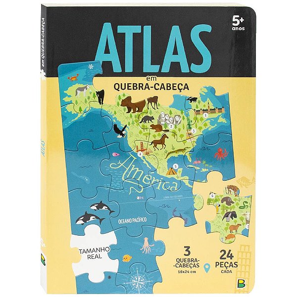 Livro QC20X27 Nosso Mundo: Atlas