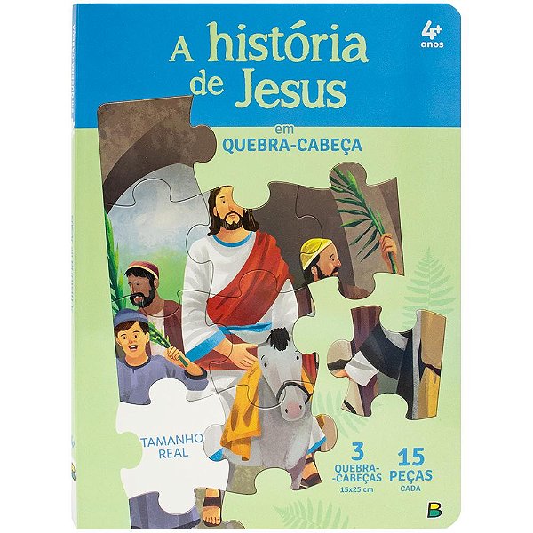 Livro Aventuras Bíblicas: A História de Jesus em Quebra-c...