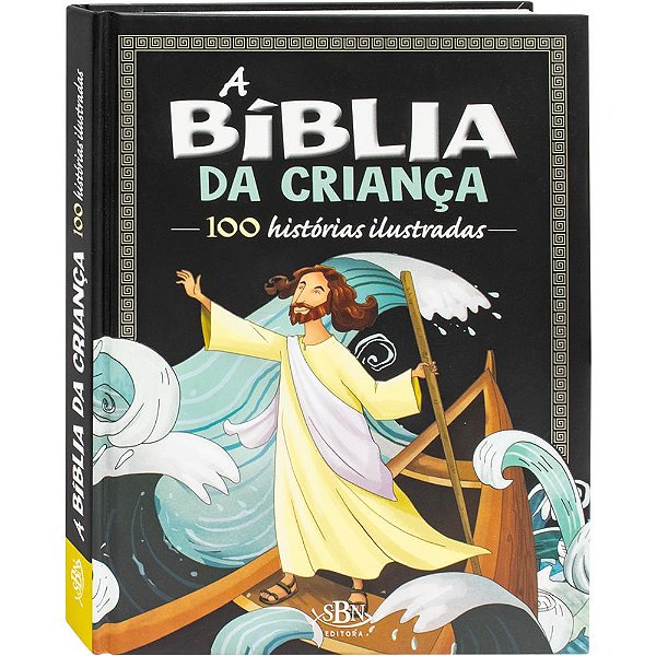Livro A Bíblia da criança em 100 histórias ilustradas