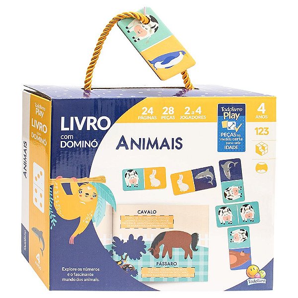 Livro Todolivro Play DOM 4A Animais