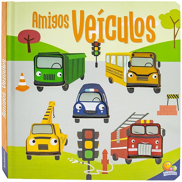 Livro Amigos Barulhentos - Livro sonoro: Amigos Veículos