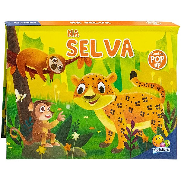 Livro Contos Pop-up: Na Selva
