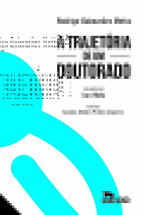Livro A trajetória de um doutorado