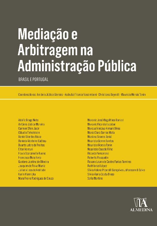 Livro Mediação e arbitragem na administração pública: Bra...