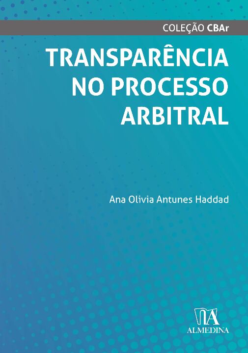 Livro Transparência no processo arbitral