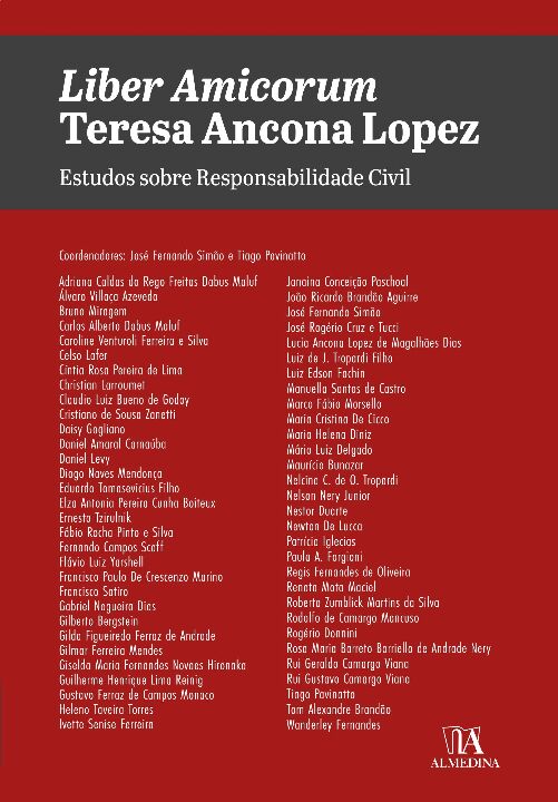 Livro Liber amicorum Teresa Ancona Lopez: estudos sobre r...