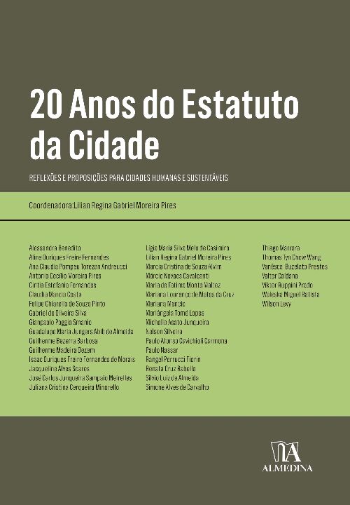 Livro 20 anos do estatuto da cidade: reflexões e proposiç...