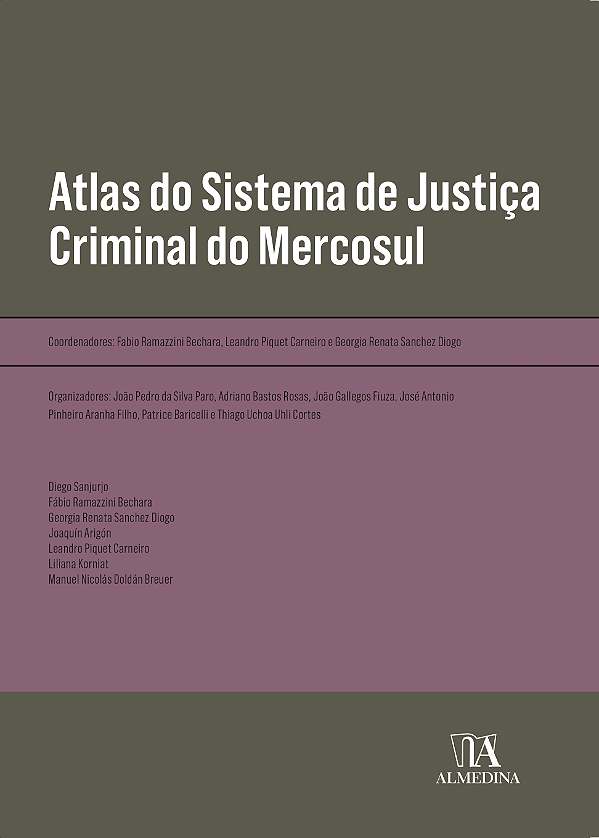 Livro Atlas do sistema de justiça criminal do Mercosul