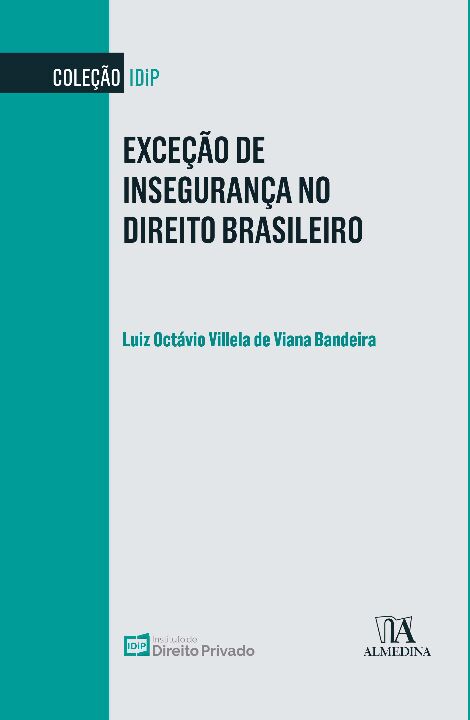 Livro Exceção de insegurança no direito brasileiro