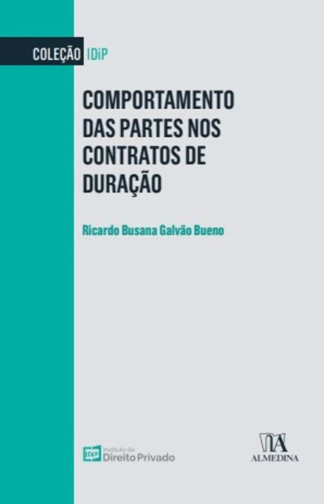 Livro Comportamento das partes nos contratos de duração