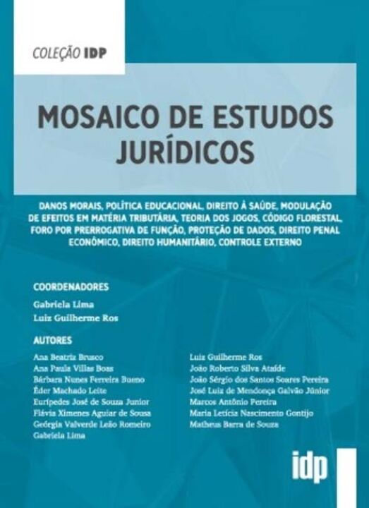 Livro Mosaico de estudos jurídicos