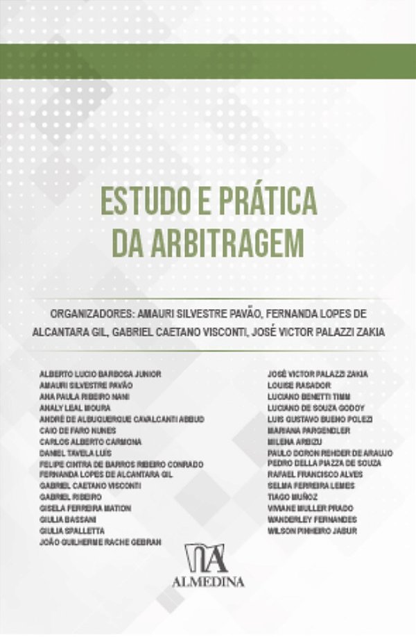 Livro Estudo e prática da arbitragem