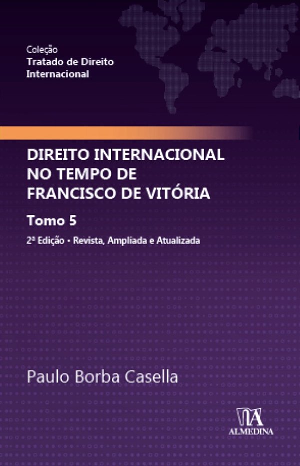 Livro Direito internacional no tempo de Francisco de Vitó...
