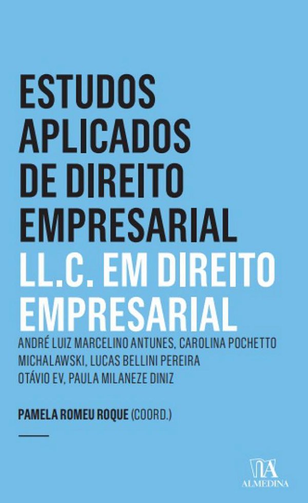 Livro Estudos aplicados de direito empresarial: LLC empre...