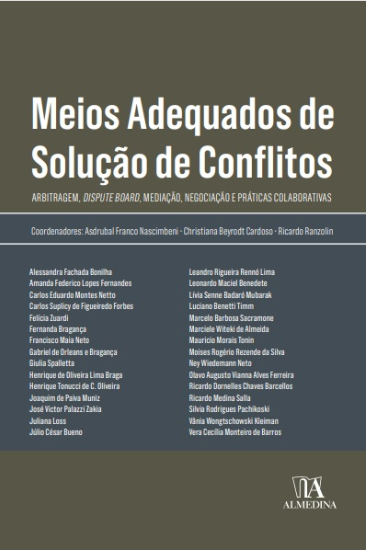 Livro Meios adequados de solução de conflitos: arbitragem...