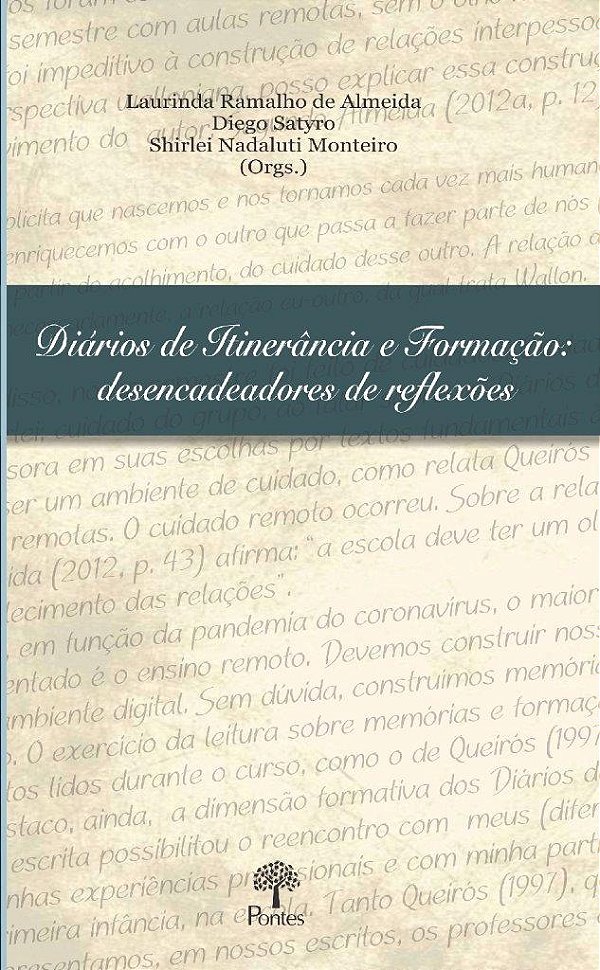 Livro Diários De Itinerância E Formação