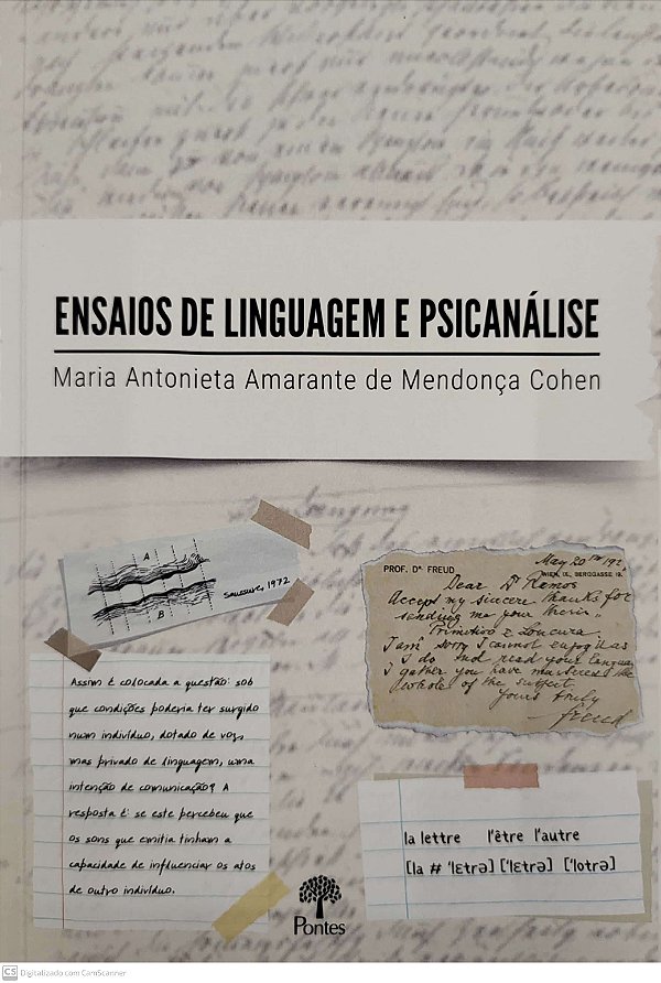 Livro Ensaios De Linguagem E Psicanálise