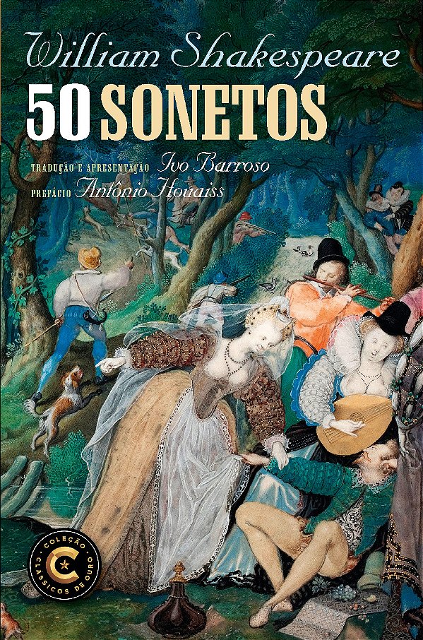 Livro 50 sonetos de Shakespeare