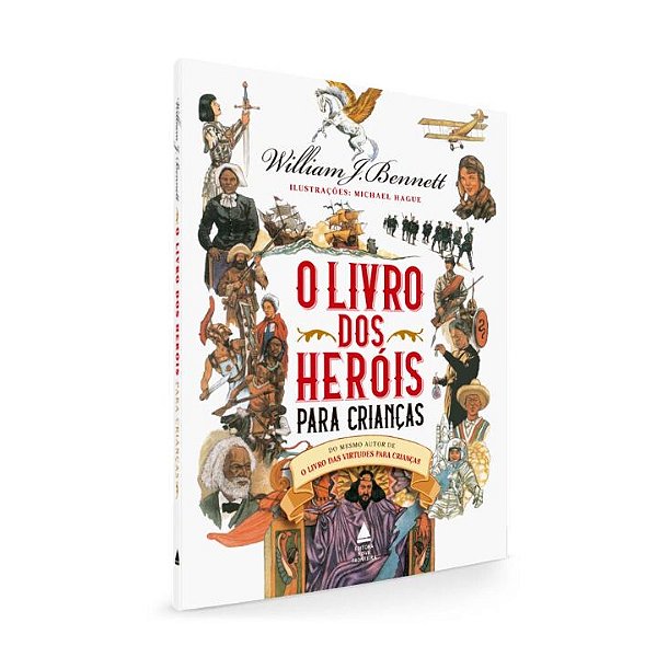 Livro O livro dos heróis para crianças