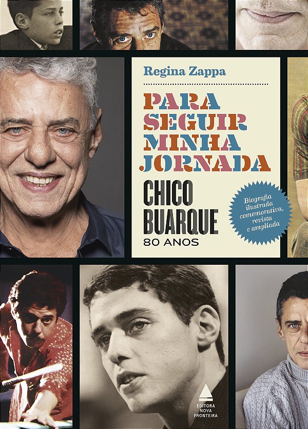 Livro Para seguir minha jornada: Chico Buarque 80 anos