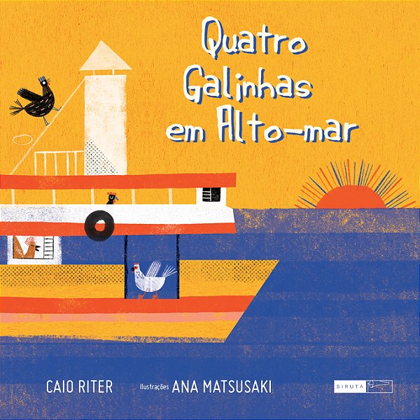 Livro Quatro galinhas em alto-mar