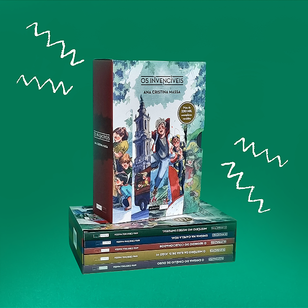 Livro Box - Os Invencíveis - 5 Volumes