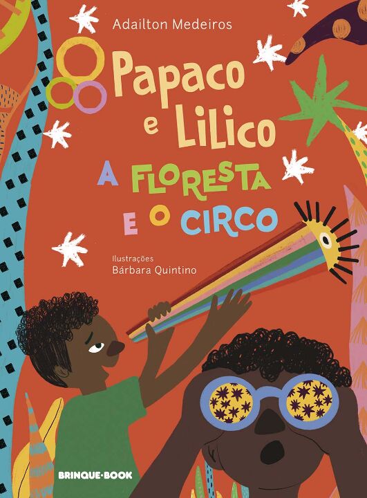 Livro Papaco e Lilico, a floresta e o circo