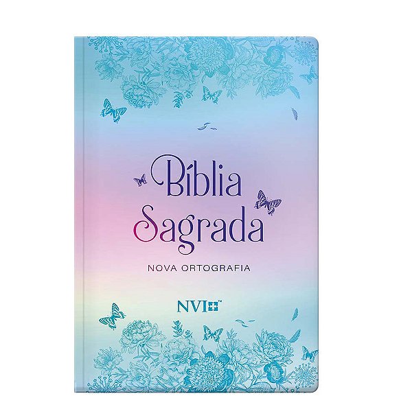 Livro Bíblia NVI gigante Novo Testamento - semi luxo borb...