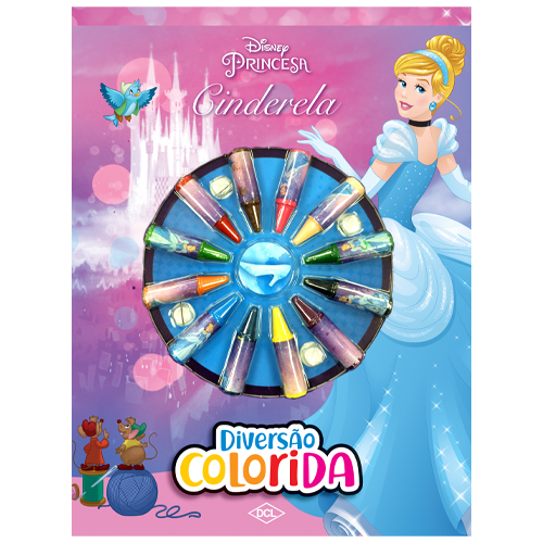 Livro Disney - Cores - Cinderela