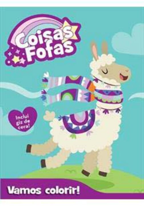Livro Vamos colorir - Coisas fofas