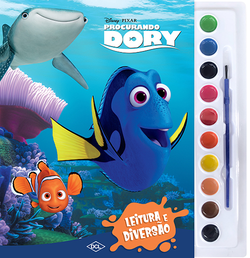 Livro Disney - Aquarela - Procurando Dory