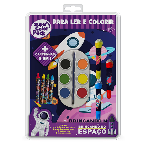 Livro Super color pack - Espaço