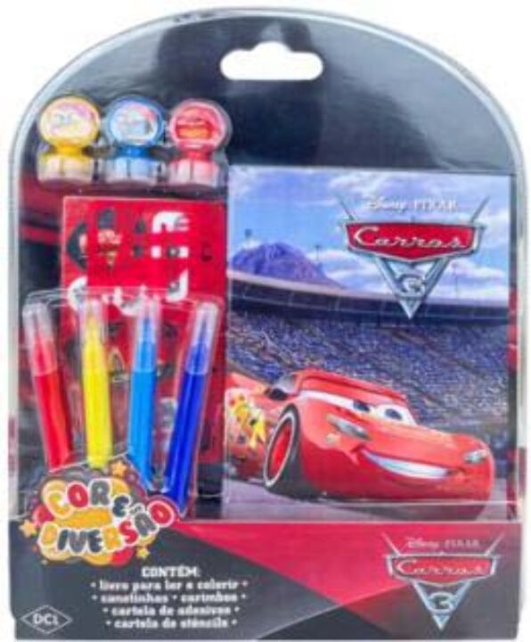 Livro Disney - Cor e diversão - Carros