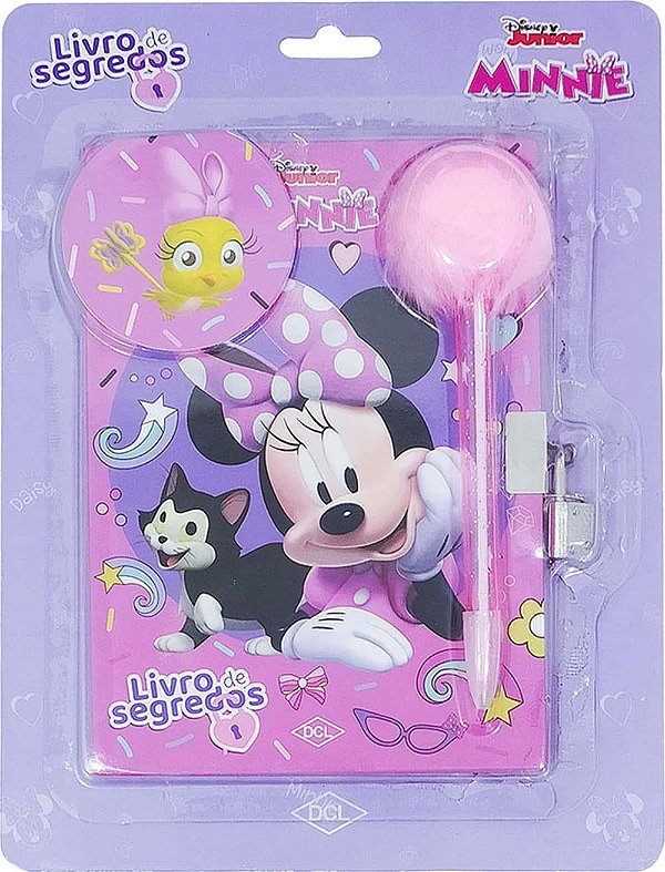 Livro Disney - Livro de segredos - Minnie