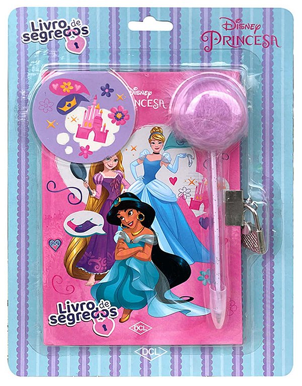 Livro Disney - Livro de segredos - Princesas