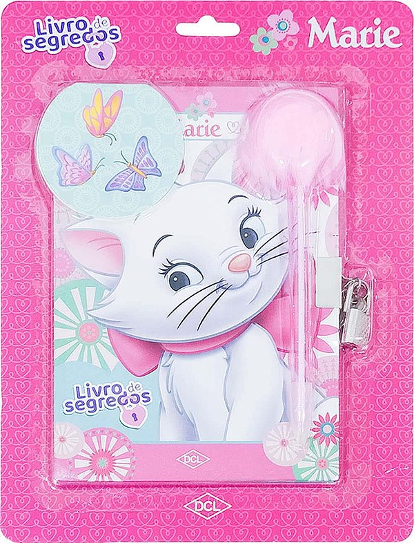 Livro Disney - Livro de segredos - Marie