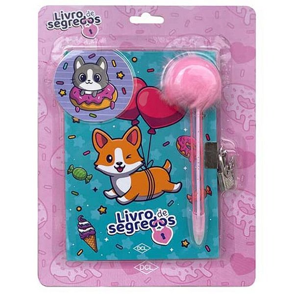 Livro Livro de segredos - Pets fofinhos