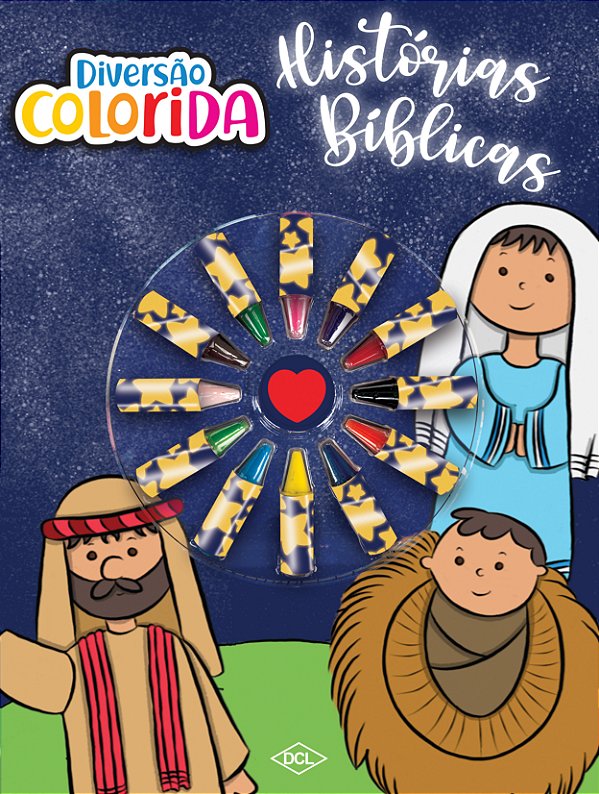 Livro Cores - Histórias Bíblicas