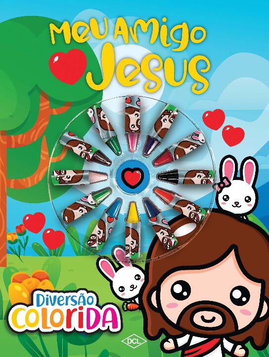 Livro Cores - Meu amigo Jesus