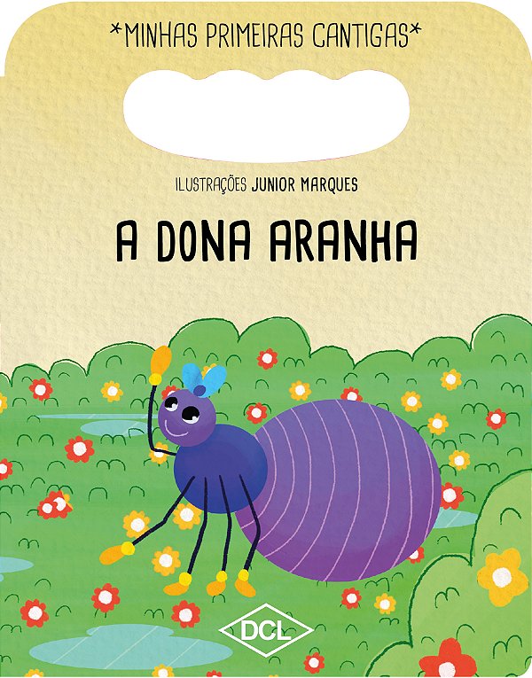 Livro Minhas primeiras cantigas NV - A dona aranha...