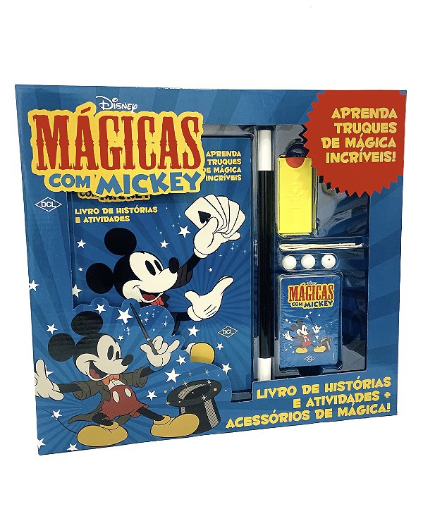 Livro Mágicas Com Mickey