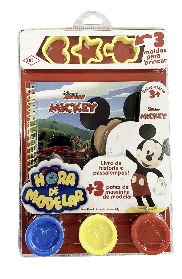Livro Disney - Hora De Modelar - Mickey