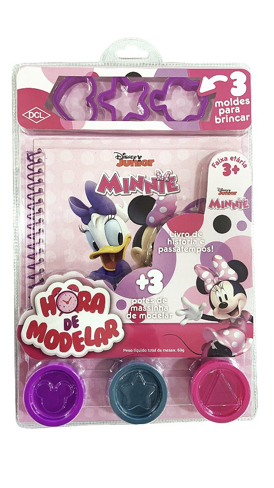 Livro Disney - Hora De Modelar - Minnie