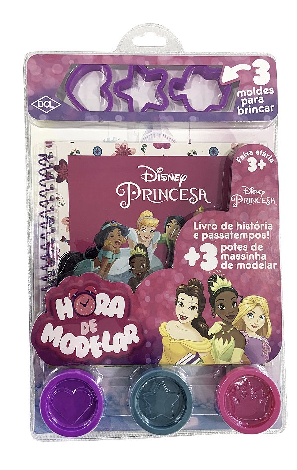 Livro Disney - Hora De Modelar - Princesas