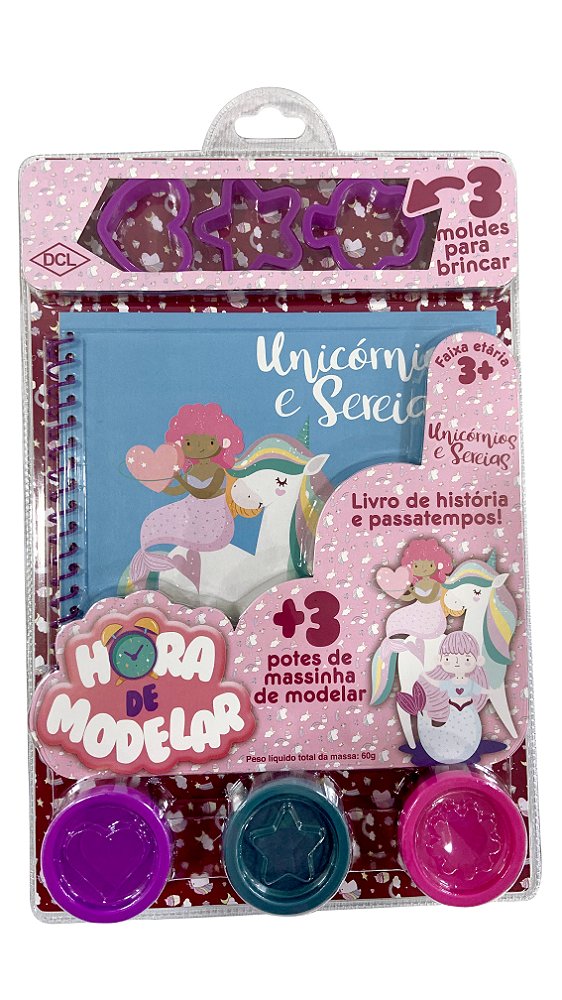 Livro Hora De Modelar - Unicórnios