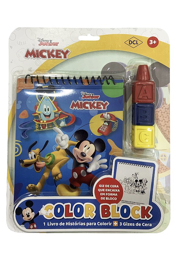 Livro Disney - Color Block - Mickey
