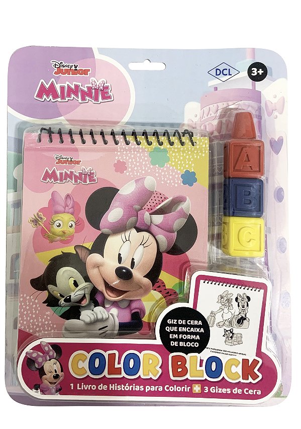Livro Disney - Color Block - Minnie
